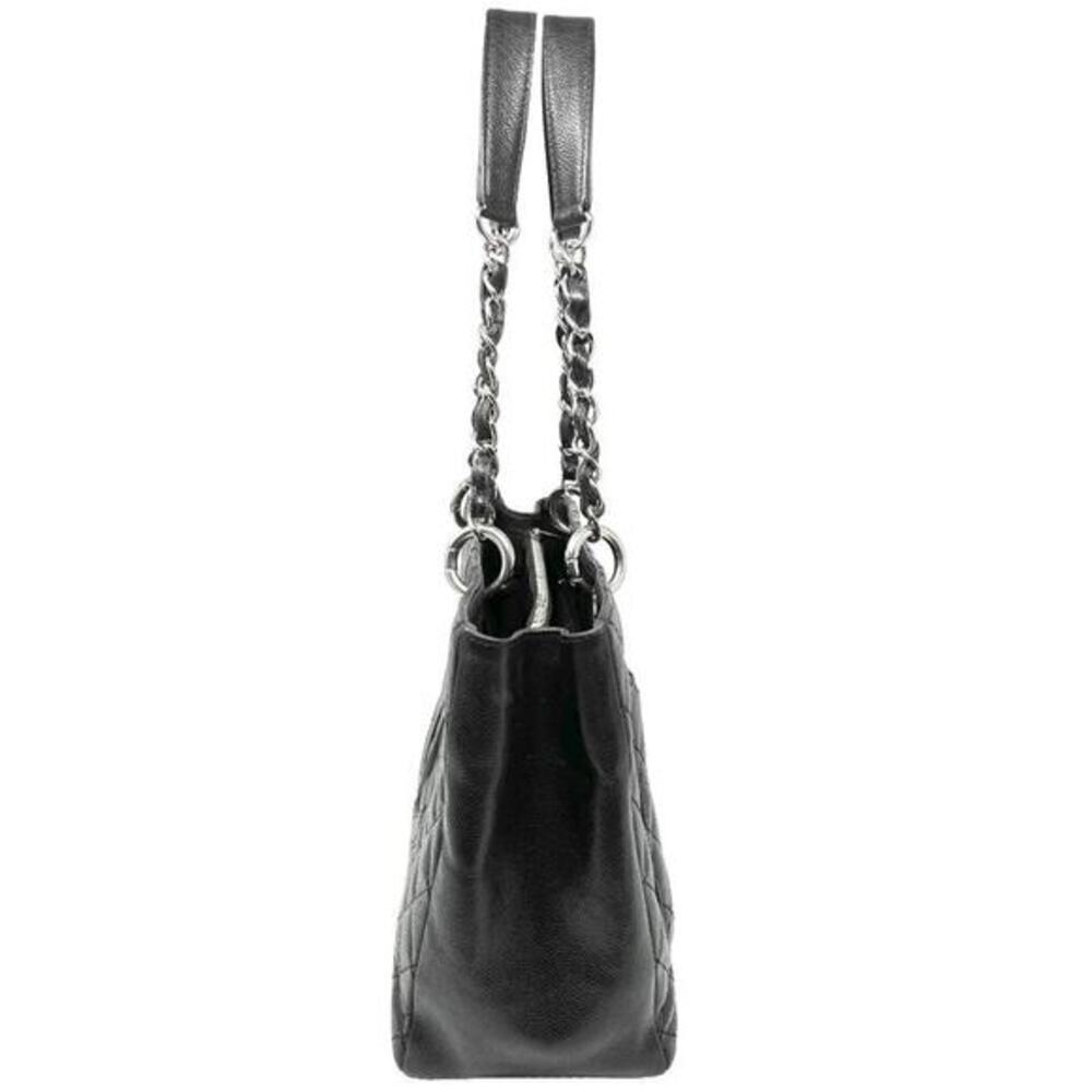 Chanel GST Grand Shopper Tote Black‎ Caviar Leather CC Bag - Picture 6 of 16